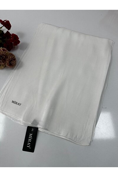 MİRAY Miray Palmier Вечірній шаль Колір: Білий JMJ0119