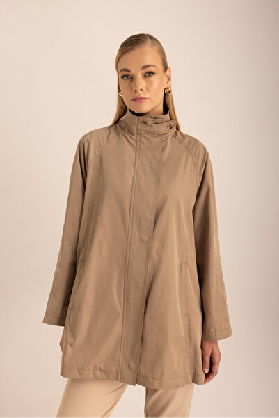 Aker Hakim Yakalı Detaylı Su Geçirmez Kap