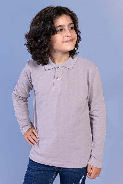 Toontoy Tricou unisex pentru copii cu gât polo