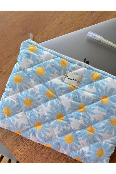 Punchiess Daisy Patterned Tablet Case 11 Inch
