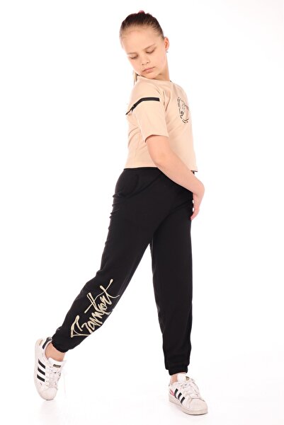 Toontoy Set de trening pentru fete Style cu imprimeu