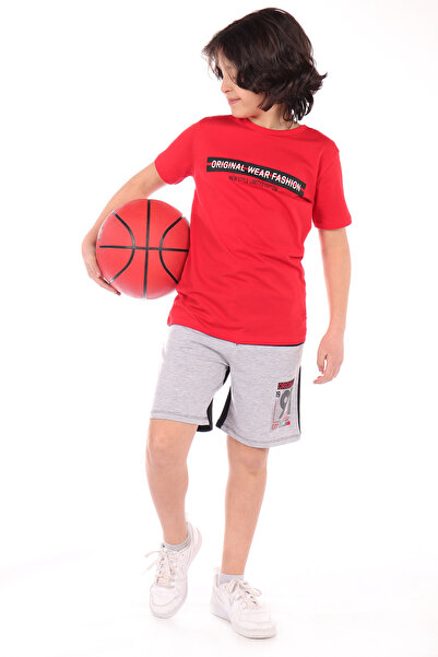 Toontoy Text Printed Shorts Set for Boys