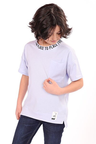 Toontoy Μπλουζάκι για αγόρια με με τύπωμα τσέπες στο στήθος