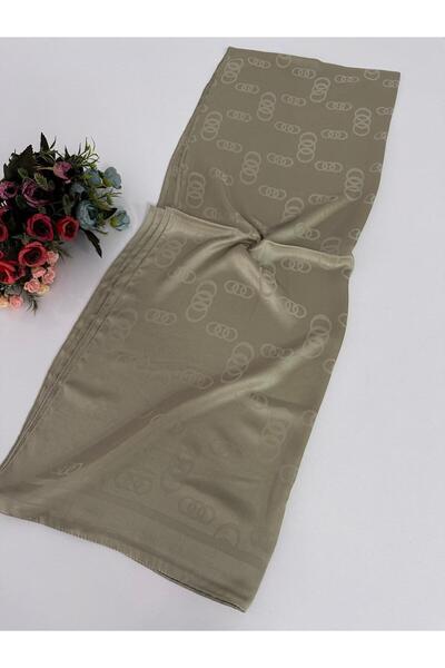 POLO CRAFT Зелений м'який шарф з візерунком у вигляді кілець - JSL1415