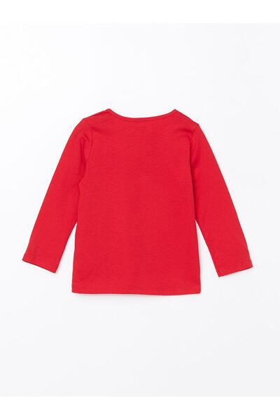 LC Waikiki Bisiklet Yaka Baskılı Kız Bebek Pijama Takım 2'l (W4)