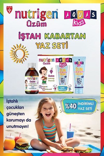 Nutrigen Aquas Kids Spf 50 Sun Cream - Children's Sun Cream Summer Set (with 40% Reduction)