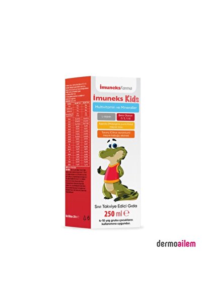 Imuneks Farma Imuneks Kids - 250 ml Multivitamin and Minerals Food Supplement