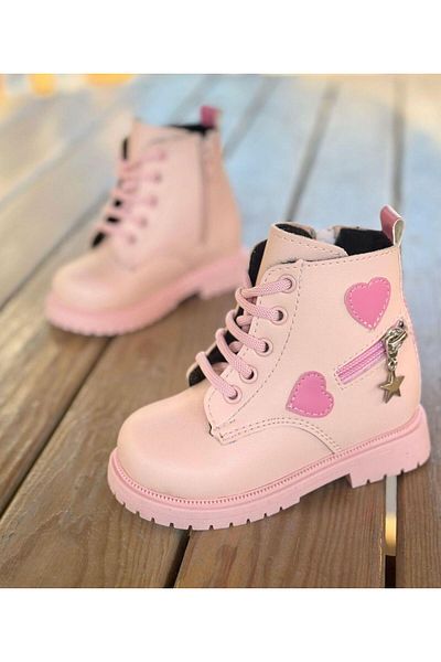 Surpie Shoes Παιδικές μπότες με φερμουάρ, αντιολισθητικές μπότες για παιδιά, ελαφριές μπότες για κορίτσια
