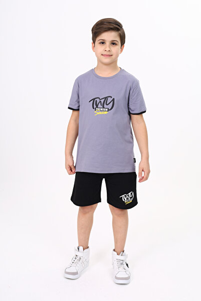 Toontoy Boy's Printed Shorts Suit