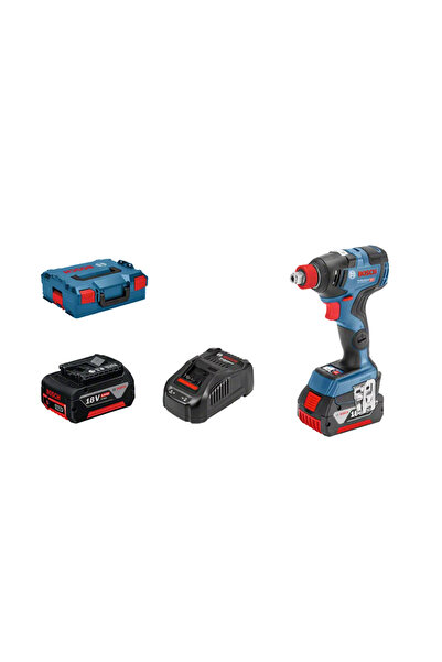 Bosch Gdx 18v-200 C 2x5ah Akülü Torklu Vidalama Ve Somun Sıkma 06019g4201