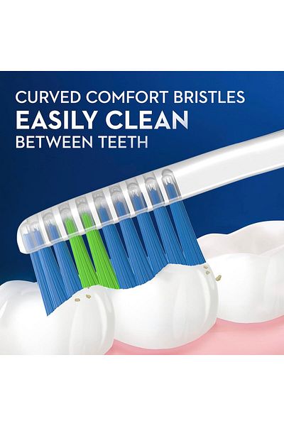 Oral-B MAX CLEAN INDICATOR 1+1 PACK SOFT/40 (0185)