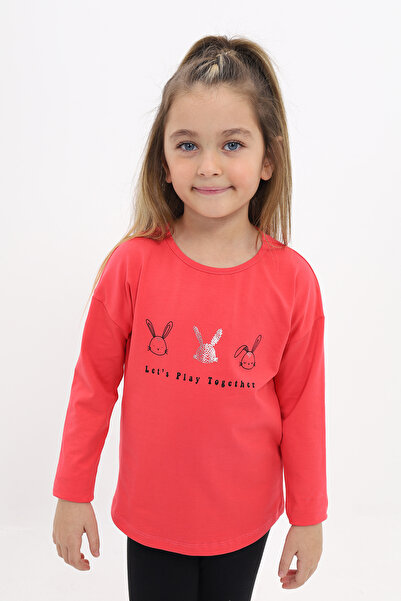 Toontoy Κοριτσίστικο μπλουζάκι με στάμπα