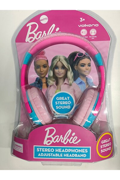 Barbie Kablolu Kulaklık Çocuk Kulaklığı Lisanslı MT-10901-BR