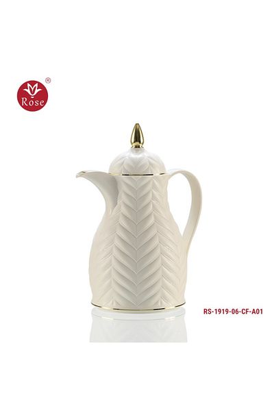 Rose Thermos 1919 Rose Half Liter White Coffee (650) ml