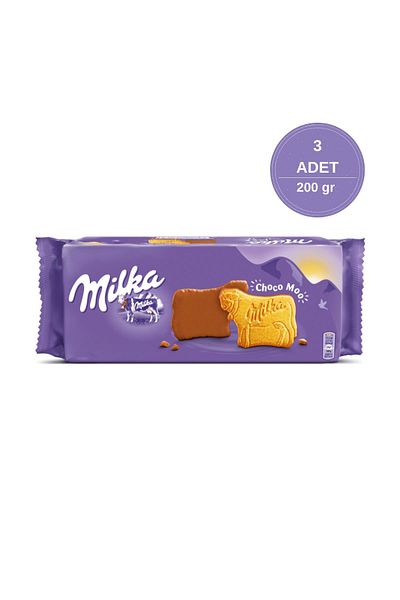 Milka Choco Moo Biscuit 200 Gr - 3 Pieces