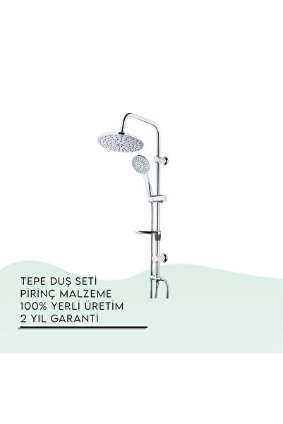 Tema İGK YAPI - TEMA Rain Tondo Tepe Duş Setleri (53230)
