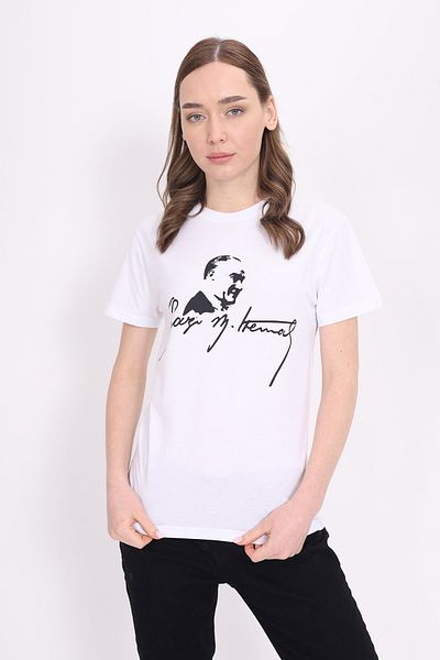 Toontoy Unisex Ataturk Printed T-Shirt