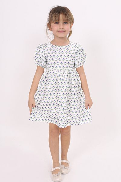 Toontoy Girl's Tulip Print Dress