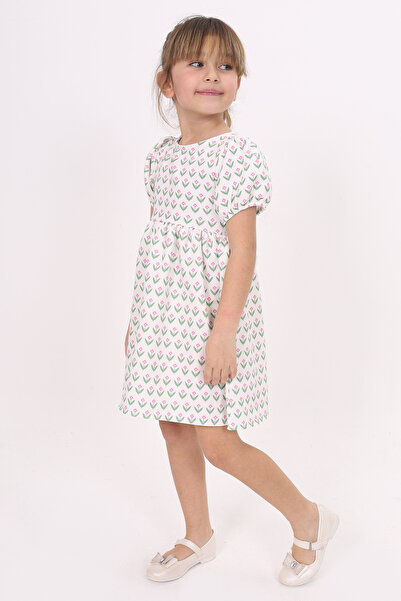 Toontoy Φόρεμα για κορίτσια με σχέδιο τουλίπας
