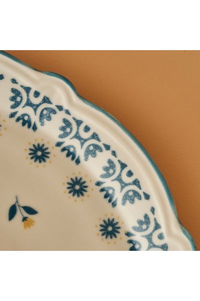 Bella Maison Mabel Stoneware Presentation Plate Blue (32 cm)