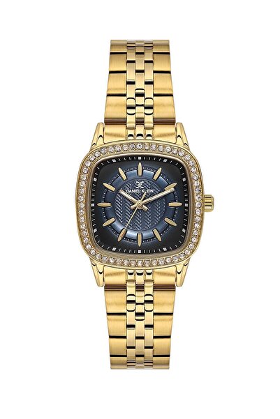 Daniel Klein Minimal Kare Kasa Vintage Model Kadın Metal Kordon Kol Saati