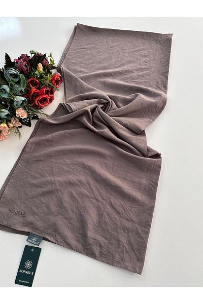 Bonjela Μεταξένιο σάλι Earth Color Voile - HVS0107