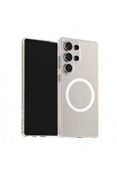 BLUEO غلاف هاتف شفاف مضاد للسقوط متوافق مع Galaxy S25 Ultra متوافق مع غطاء ال...