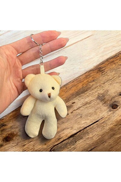 MODA Peluş Ayıcıklı Anahtarlık - Çanta Süsü Ve Hediyelik - Büyük Anahtarlık