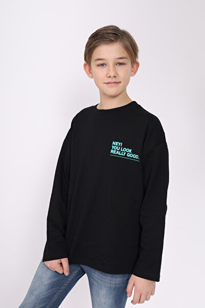 Toontoy Φούτερ για αγόρι Hey You Look με τύπωμα