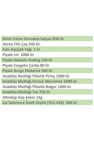 imeci bereket s Ramazan Paketi Gıda Kumanya Yardım Erzak Kolisi