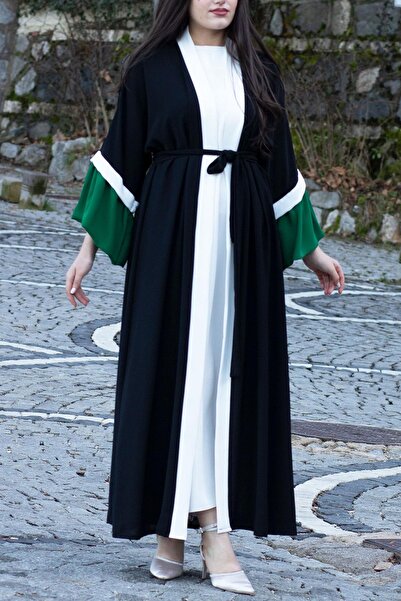 MELEK ARAZ عباية الصحراء الزمردية