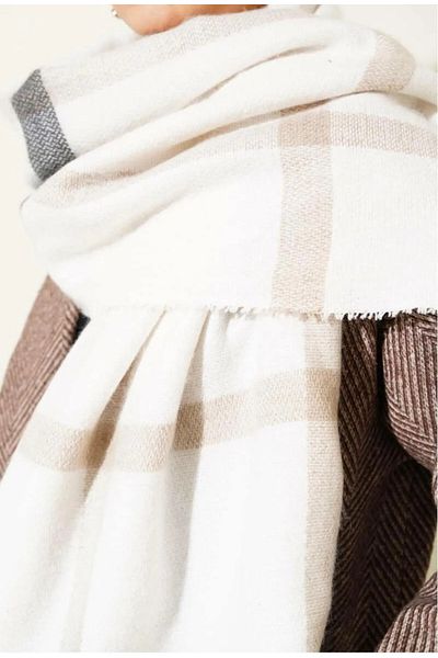 Descoin Women's Patterned Plain Scarf Shawl