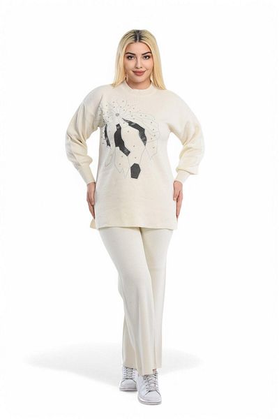 NEWCO Double Stone Knitwear Set