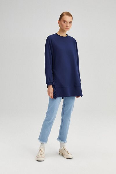 Touché Privé Frilly Crepe Tunic