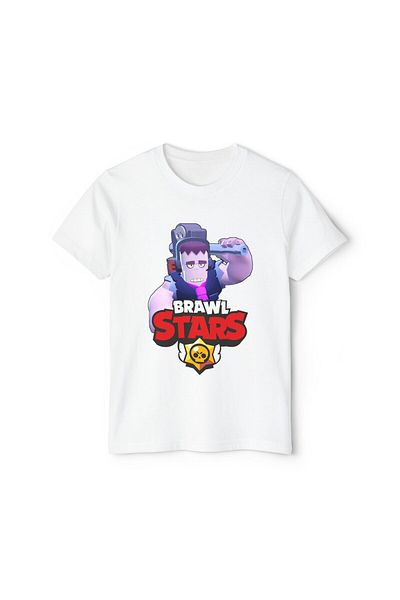 Hilosh Tricou pentru copii unisex cu imprimeu Frank Brawl Stars K01