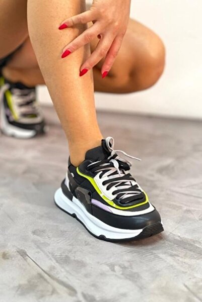 inizio Чорні шкіряні кросівки HL9112