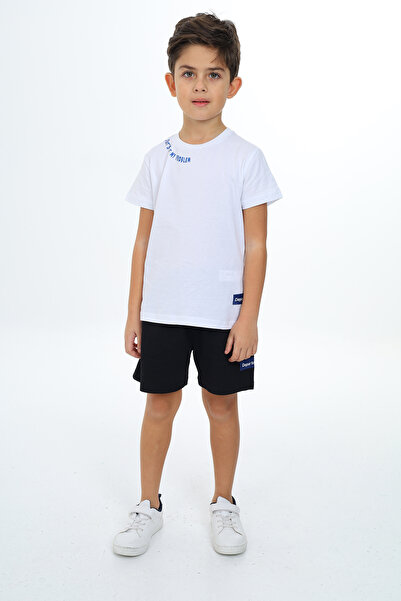 Toontoy Σετ Σορτς για αγόρια Yakası με τύπωμα