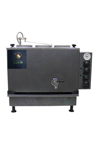 SAFİR Elektrikli 3 demlikli İnoks Tam otomatik Çay kazanı Ofistipi Çay Ocağı ...