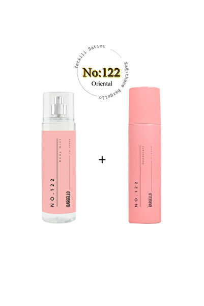 Bargello No:122 Body Mist 210 ml No:122 Deodorant Kadın 150 ml - Mnms122bmdeo - Mnms122bmdeo