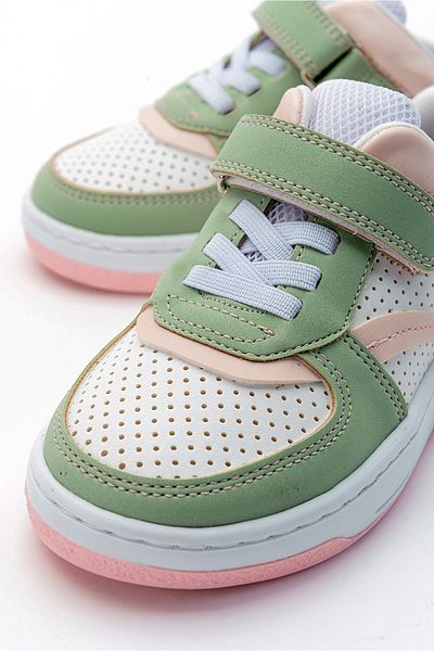 mnpc Mädchen-Sneaker in Pudergrün