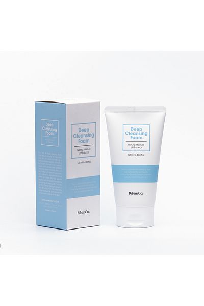 Bibimcos Tiefenreinigungsschaum 120 ml – Gesichtsreinigungsschaum