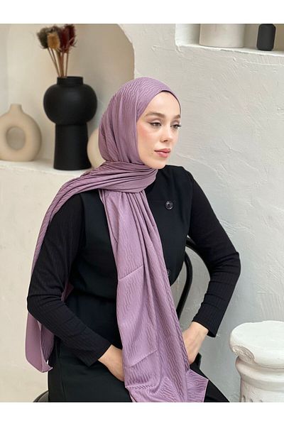 Modakaşmir Şal cu model chevron din seria Jacquard mătăsos