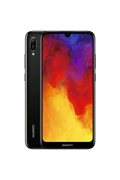 Huawei YENİLENMİŞ HUAWEI Y6 2019 32GB SİYAH CEP TELEFONU (12 AY GARANTİLİ) - ...