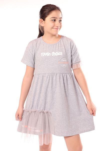 Toontoy Girl - Youth Choice Printed Tulle Dress