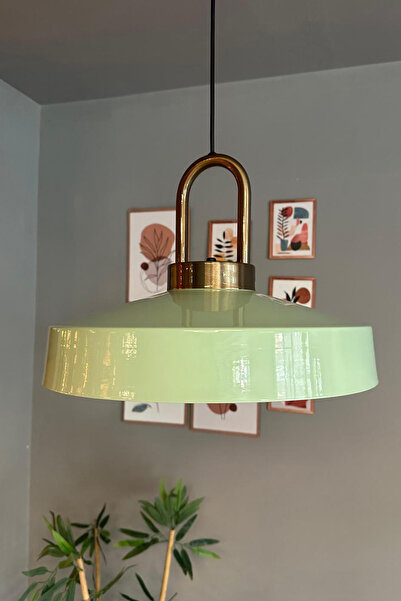 Bamyum Açe Eskitme Kilit Kafa Tekli Avize Retro Sarkıt Ofis Showroom Salon Mu...