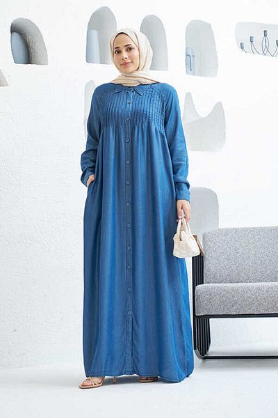 Neways 6502-Ribbed Ferace Dark Blue