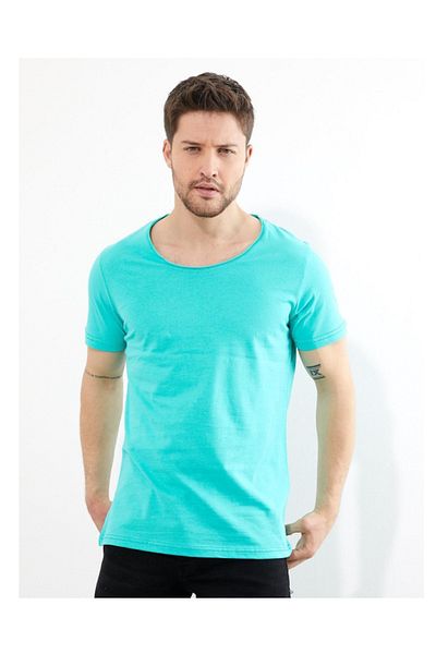 Figo Ανδρικό T-shirt Crew Neck Basic