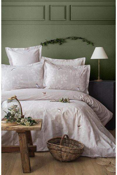 Apricitas HOME Σετ Παπλωματοθήκη Διπλό Μπεζ Elysian