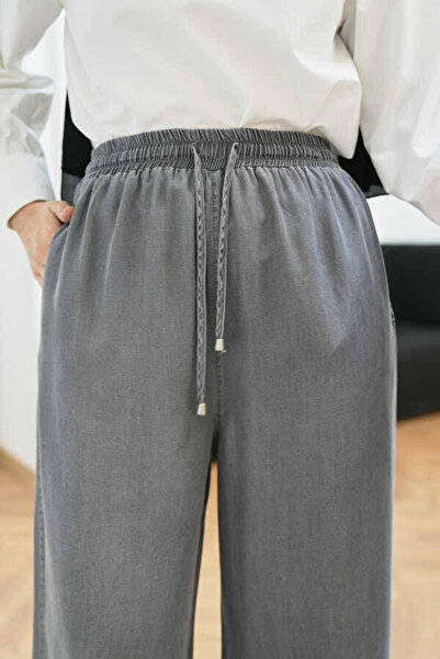 Neways 1105- Lastikli Pantolon Gri