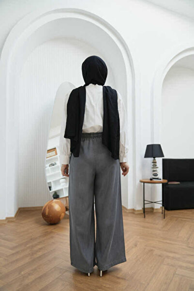 Neways 1105- Lastikli Pantolon Gri